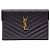 Saint Laurent Borsa a tracolla con catena a bustina monogramma Nero