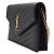 Saint Laurent Borsa a tracolla con catena a bustina monogramma Nero - vista 2