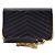 Saint Laurent Borsa a tracolla con catena a bustina monogramma Nero - vista 3