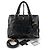 Prada Sac cabas et sac à bandoulière Vitello Shine Way Noir