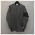 Thom Browne Cardigan oversized de cashmere com alça diagonal (Modelagem oversized feminina) Preto - vista 2