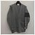 Thom Browne Cardigan oversized de cashmere com alça diagonal (Modelagem oversized feminina) Preto - vista 3