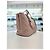 Chanel Borsa shopper in pelle di agnello della serie borsa a tracolla Rosa - vista 11