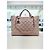Chanel Borsa shopper in pelle di agnello della serie borsa a tracolla Rosa - vista 8