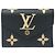Louis Vuitton Victorine Wallet Monogram Empreinte Schwarz