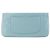 Chanel Clutch pieghevole con patta in pelle di vitello lucida Blu - vista 3