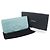 Chanel Clutch pieghevole con patta in pelle di vitello lucida Blu - vista 8