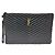 Saint Laurent Clutch Matelassé Monogramma Chevron Nero YSL