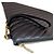 Saint Laurent Clutch Matelassé Monogramma Chevron Nero YSL - vista 6