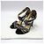 Jimmy Choo Sandali con tacco alto a punta aperta Nero - vista 2