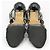 Jimmy Choo Sandali con tacco alto a punta aperta Nero - vista 4