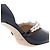 Jimmy Choo Décolleté con cinturino di perle da donna Nero Bianco - vista 10