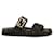 Fendi Ciabatte Jacquard Nero  - vista 1