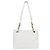 Chanel Borsa a Spalla White Caviar Big CC Chain Bianco