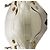 Chanel Borsa a Spalla White Caviar Big CC Chain Bianco - vista 12