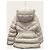 Moncler Chaqueta corta acolchada beige con capucha y cinturón Castaño - vista 4