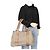 Bamboo Gucci Bolsa Tote com acabamento em couro marrom e decoração de bambu - vista 24