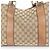 Bamboo Gucci Bolsa Tote com acabamento em couro marrom e decoração de bambu - vista 4