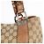 Bamboo Gucci Bolsa Tote com acabamento em couro marrom e decoração de bambu - vista 9