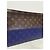 Louis Vuitton Clutch Split Monogram Blu Kim Jones - vista 4