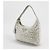 Prada Mini borsa hobo in shearling con logo a triangolo Bianco - vista 2