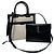 Saint Laurent Borsa Tote e Borsa a Spalla Uptown Cabas Small Multicolore - vista 7