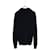 Dior Strickpullover mit halbem Reißverschluss und Logo-Patch Blau  - Ansicht 2