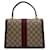 Gucci Borsa Ophidia Top Handle Small Marrone - vista 4