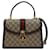 Gucci Borsa Ophidia Top Handle Small Marrone - vista 8