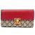 Padlock Gucci Portafoglio lungo e clutch con catena e lucchetto Rosso