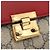 Padlock Gucci Portafoglio lungo e clutch con catena e lucchetto Rosso - vista 8