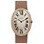 Cartier Reloj Benua Large con caja de oro amarillo transparente y bisel de diamantes para mujer