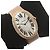 Cartier Reloj Benua Large con caja de oro amarillo transparente y bisel de diamantes para mujer - vista 2