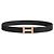 Hermès Reversible Leather Belt with Rose Gold Buckle Pink - view 2