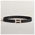 Hermès Reversible Leather Belt with Rose Gold Buckle Pink - view 3