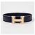 Hermès Reversible Leather Belt with Rose Gold Buckle Pink - view 5