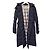Burberry Abrigo acolchado largo de plumón Allderdale Down Azul