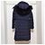 Burberry Abrigo acolchado largo de plumón Allderdale Down Azul - vista 3