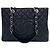 Chanel Borsa a Spalla Caviar Grand Shopping Nero - vista 2