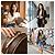 Louis Vuitton Borsa a tracolla rotonda Small Monogram Boîte Chapeau Souple Brown - vista 8