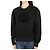 Moncler Damen Sweatshirt aus Nylon mit Logo (Schwarz)