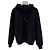 Dior Oblique Baumwoll-Terry-Kapuzenpullover Schwarz