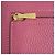 Mulberry Cartera continental de cuero rosa - vista 15