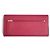 Mulberry Cartera continental de cuero rosa - vista 3