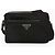 Prada Borsa a tracolla quadrata in Re-Nylon Saffiano Nero - vista 2