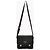 Prada Bolsa de ombro nylon e couro Saffiano com fivela Preto - vista 6