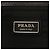 Prada Bolsa de ombro nylon e couro Saffiano com fivela Preto - vista 9