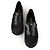 Miu Miu Mocassini in pelle di bufalo Nero - vista 4