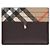 Burberry Porta-cartões Tall Pop Check Marrom - vista 5
