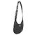 Valentino Piccola borsa Hobo Nero - vista 6